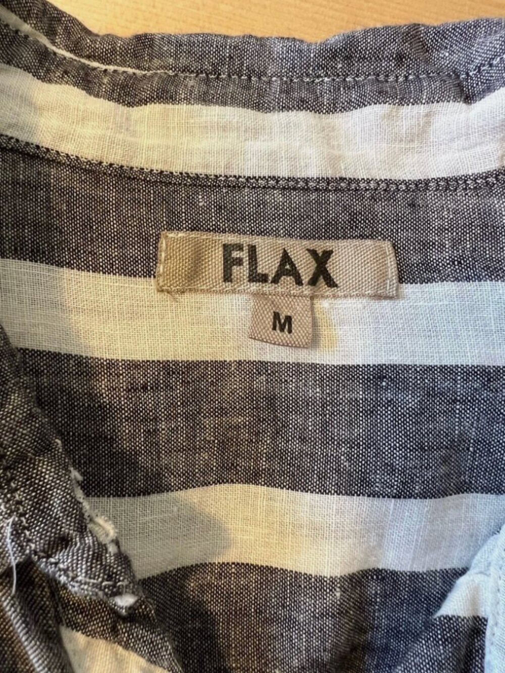 Flax Linen Button Up - Picture 2 of 6